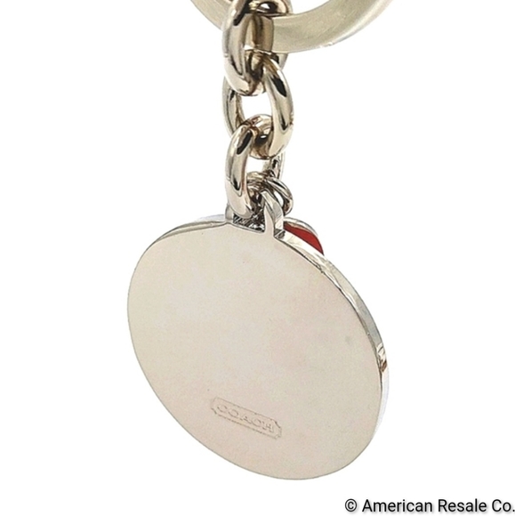 COACH Orange Tangerine Fruit Keychain Fob Purse Charm Key Ring Tag-Rare/Vintage - Picture 4 of 6